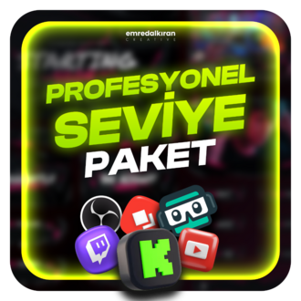 PROFESYONEL SEVİYE | YAYINCI PAKETİ
