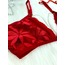 ZİNCİRLİ KIRMIZI BRALET