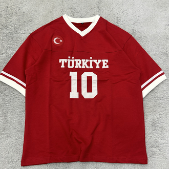 Türkiye kırmızı t-shirt