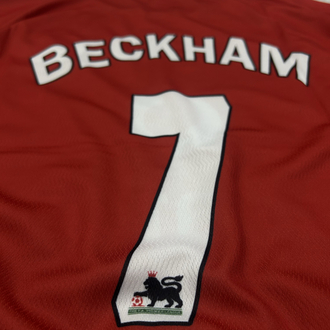 Beckham Manchester Utd retro