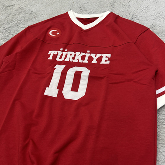 Türkiye kırmızı t-shirt