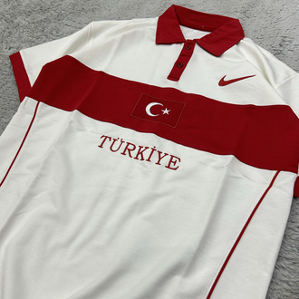 Türkiye polo yaka t-shirt beyaz