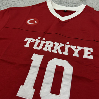 Türkiye kırmızı t-shirt