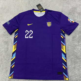 İngiltere Bellingham A kalite mor retro