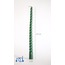 Yeşil Konik Burgulu Şamdan Balmumu Mum ''27.5 cm''