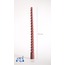 Mürdüm Konik Burgulu Şamdan Balmumu Mum  ''27.5 cm''