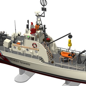 USCG Point Class Cutter 1:34 RC Ready 3D Printable Model