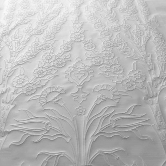 Perforated Stencil 60x120 cm. MAXI SIZE - Tile Pattern with Tree of Life Motif