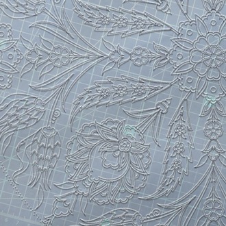 Perforated Stencil 50 cm. - Symmetrical Lale Hatayi Tile Plate Pattern