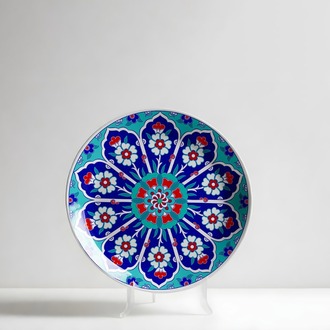 Perforated Stencil 18 cm - Penc Passionflower Tile Plate Pattern
