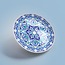 Hazır Şablon Desen 25 cm. - Rumi Karanfil Motifli Çini Deseni