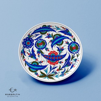 Perforated Stencil - Dagger Leaf Motif Iznik Tile Pattern