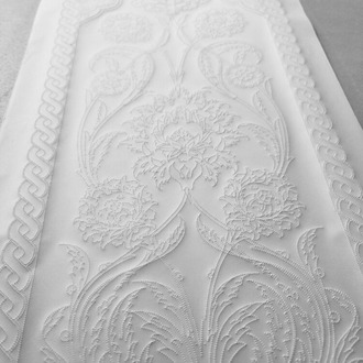 Perforated Stencil 20 x 60 cm. - Herbal Hatayi Vase Motif Tile Pattern