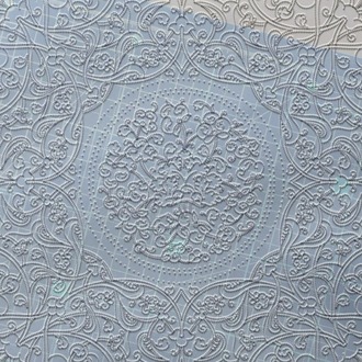 Perforated Stencil 43 cm. - Baba Nakkaş 1480 Classic Iznik Rumi Hatayi Tile Plate Pattern