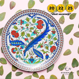 Perforated Stencil - Classic Tile Pattern with Plant Motifs