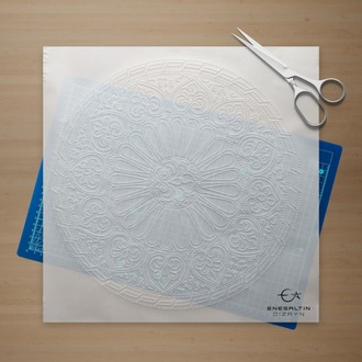 Perforated Stencil - Miletus Tile Pattern from the Seljuk Principalities Period