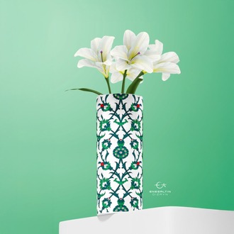 Perforated Stencil 20x40 cm. -  Hatayi Ivy Tile Pattern
