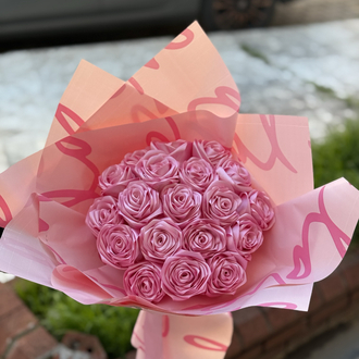 Pembe Çiçek Buketi
