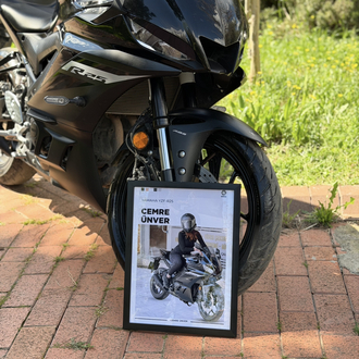 Kişiye Özel Tasarımlı Motorcu Çerçeve 01