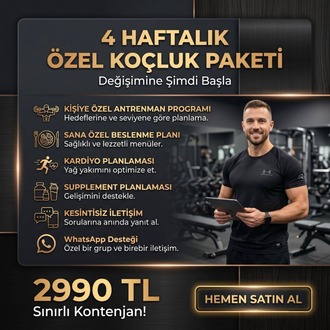 4 HAFTALIK ONLİNE KOÇLUK