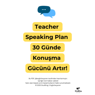 Teacher Speaking Plan - Kendi Kendine (PDF)