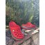 CROCS KIRMIZI~GRİ