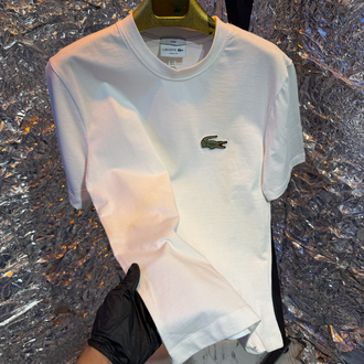 Lacoste Bigg logo ultra premium beyaz