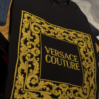 Versace sarmaşık logo ultra premium siyah (ithal)