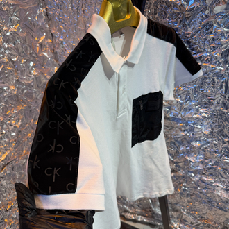 Calvin klein damla baskı ultra premium beyaz