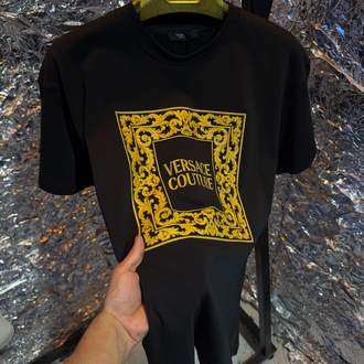 Versace sarmaşık logo ultra premium siyah (ithal)