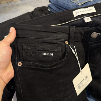 Calvin klein taşlı siyah kot ultra premium 