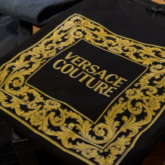 Versace sarmaşık logo ultra premium siyah (ithal)