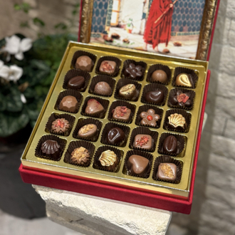 Sanat & Lezzet Koleksiyonu | 25’li Premium El Yapımı Çikolata