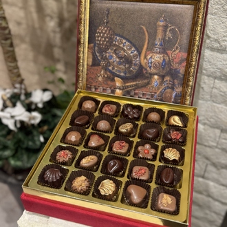 Sanat & Lezzet Koleksiyonu | 25’li Premium El Yapımı Çikolata