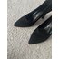 Kadın süet siyah Stiletto