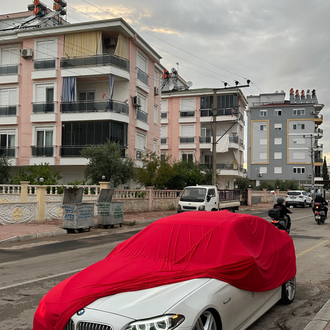 Kırmızı penye branda