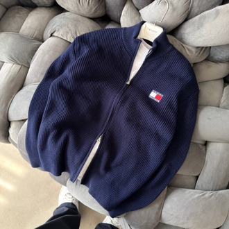 Tommy Hilfiger Tam Fermuar Triko Premium
