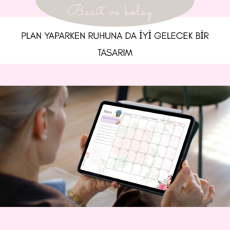 2026 Planlayıcı Ajanda | Feminen & Estetik Tasarım | Tüm Cihazlara Uyumlu PDF
