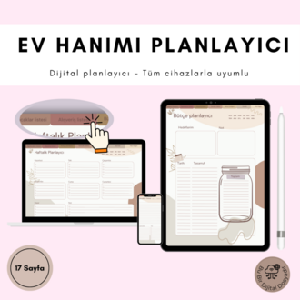 Ev Düzeninin En Şık Yardımcısı: Yatay & Dikey Dijital Planlayıcı (PDF İndirme Dahil!)