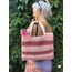 Striped summer bag