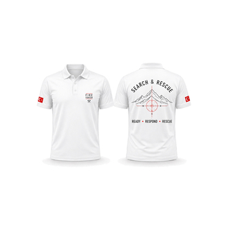 Search & Rescue Polo Yaka Tişört