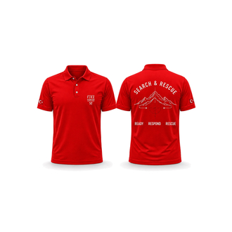 Search & Rescue Polo Yaka Tişört