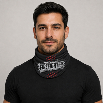 Firefighter Pençe Desenli Siyah Buff Boyunluk