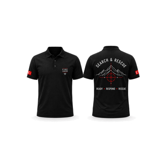 Search & Rescue Polo Yaka Tişört