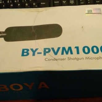 BY-PVM1000 kondenser shotgun mikrofon