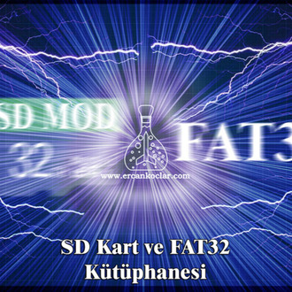 SD Kart – SD Mode ve FAT32 MikroC Kütüphanesi