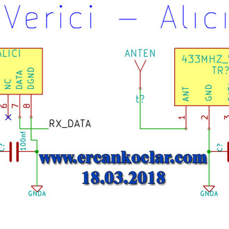 MikroC 433 MHz RF Alıcı-Verici Kütüphanesi