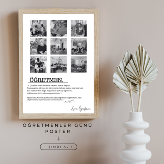 Öğretmenler Günü Posteri(Çerçeve)