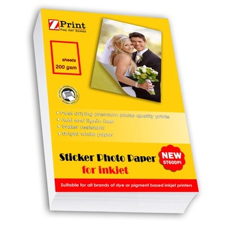 YAPIŞKANLI PARLAK STİCKER FOTOĞRAF KAĞIDI