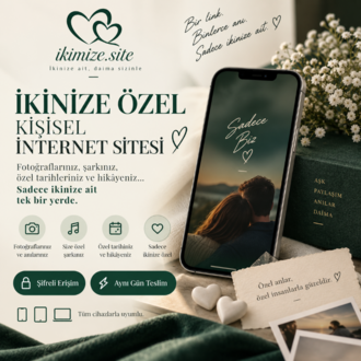 Çiftlere Özel Kişisel İnternet Sitesi